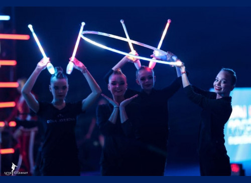 Пиксельный светодиодный обруч SD