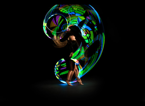 Пиксельный светодиодный обруч HD