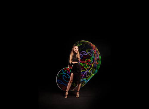 Пиксельный светодиодный обруч HD