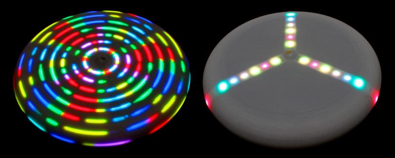 Светодиодный летающий диск фрисби Ignis Flying Disc 8
