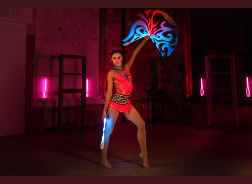 Светодиодные булавы для художественной гимнастики HD