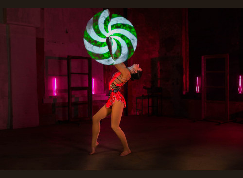 Светодиодные булавы для художественной гимнастики HD