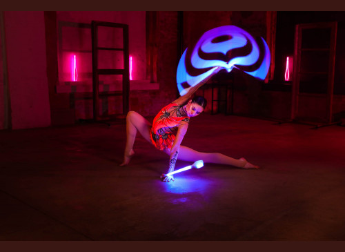 Светодиодные булавы для художественной гимнастики HD