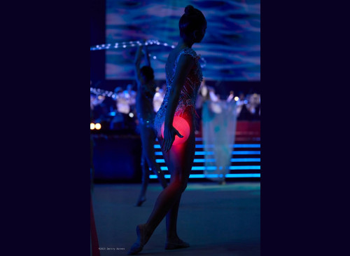 Светодиодный мяч для художественной гимнастики L (18,5 см)